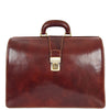 Real Leather Doctors Briefcase Gladstone Bag Ashford Brown 2