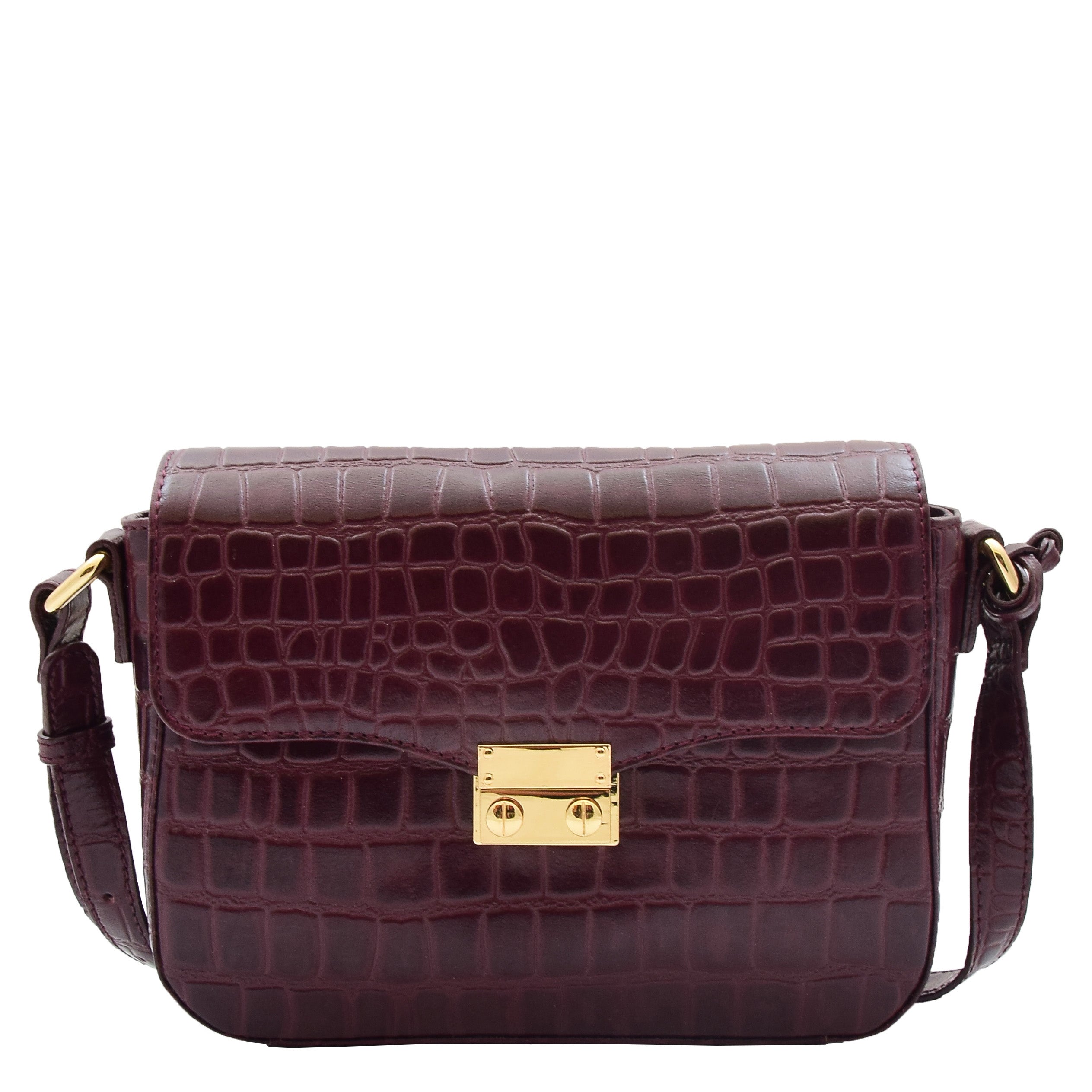 Croc print crossbody bag online