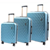 Travel Luggage 8 Wheel 360 Spinner Macau Blue
