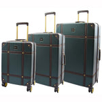 8 Wheel Spinner Travel Luggage’s London Emerald 1