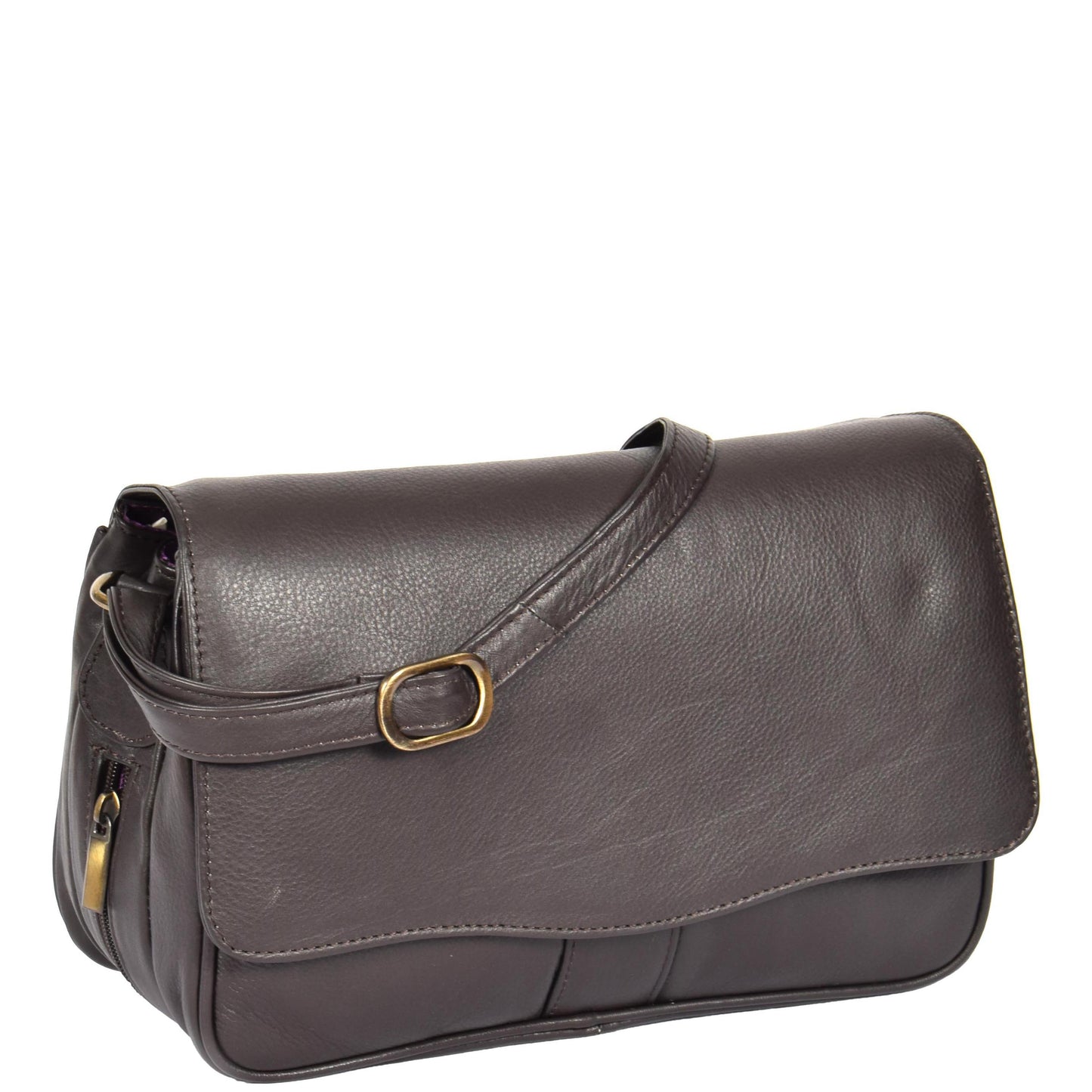 ladies leather cross body bag