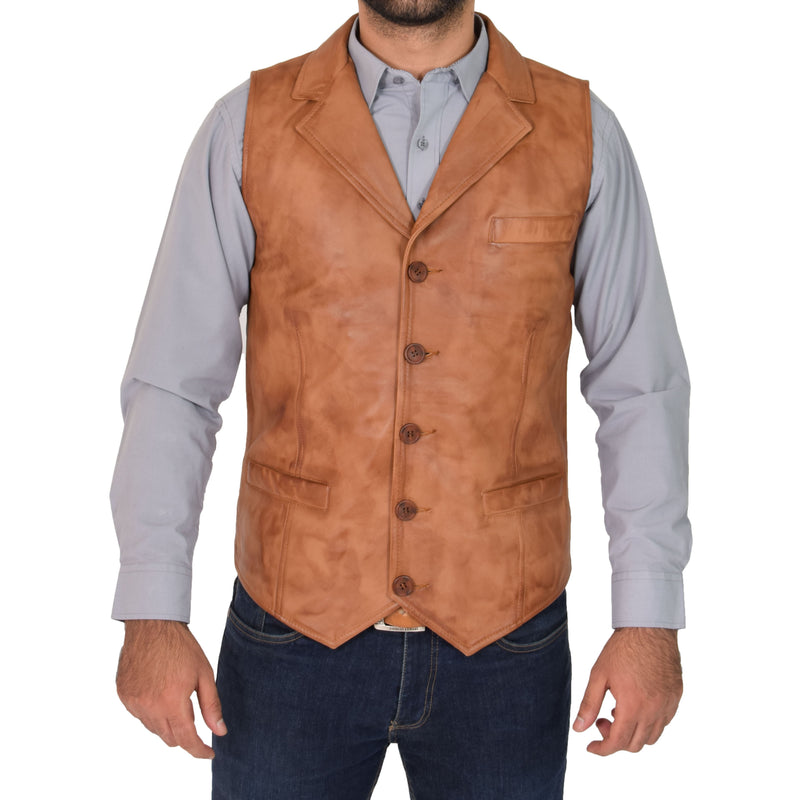 button fastening waistcoat for gent's