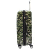 Four Wheels Spinner Suitcase Hard Shell Luggage Camouflage Print
