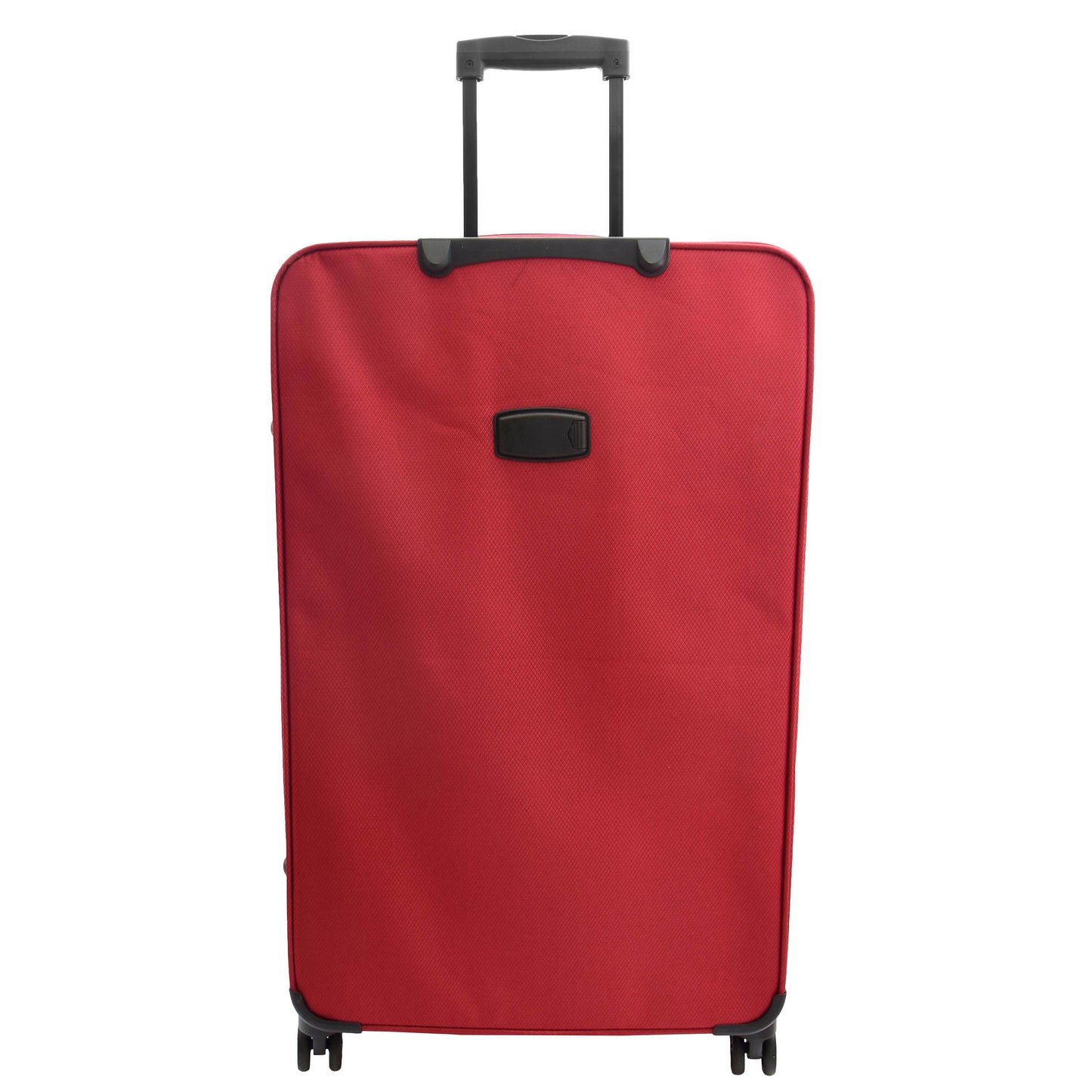 Four Wheel Suitcases Lightweight Soft Expandable Luggage Cosmic Red