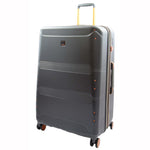 Expandable 8 Wheeled Travel Luggage Florence Charcoal 2