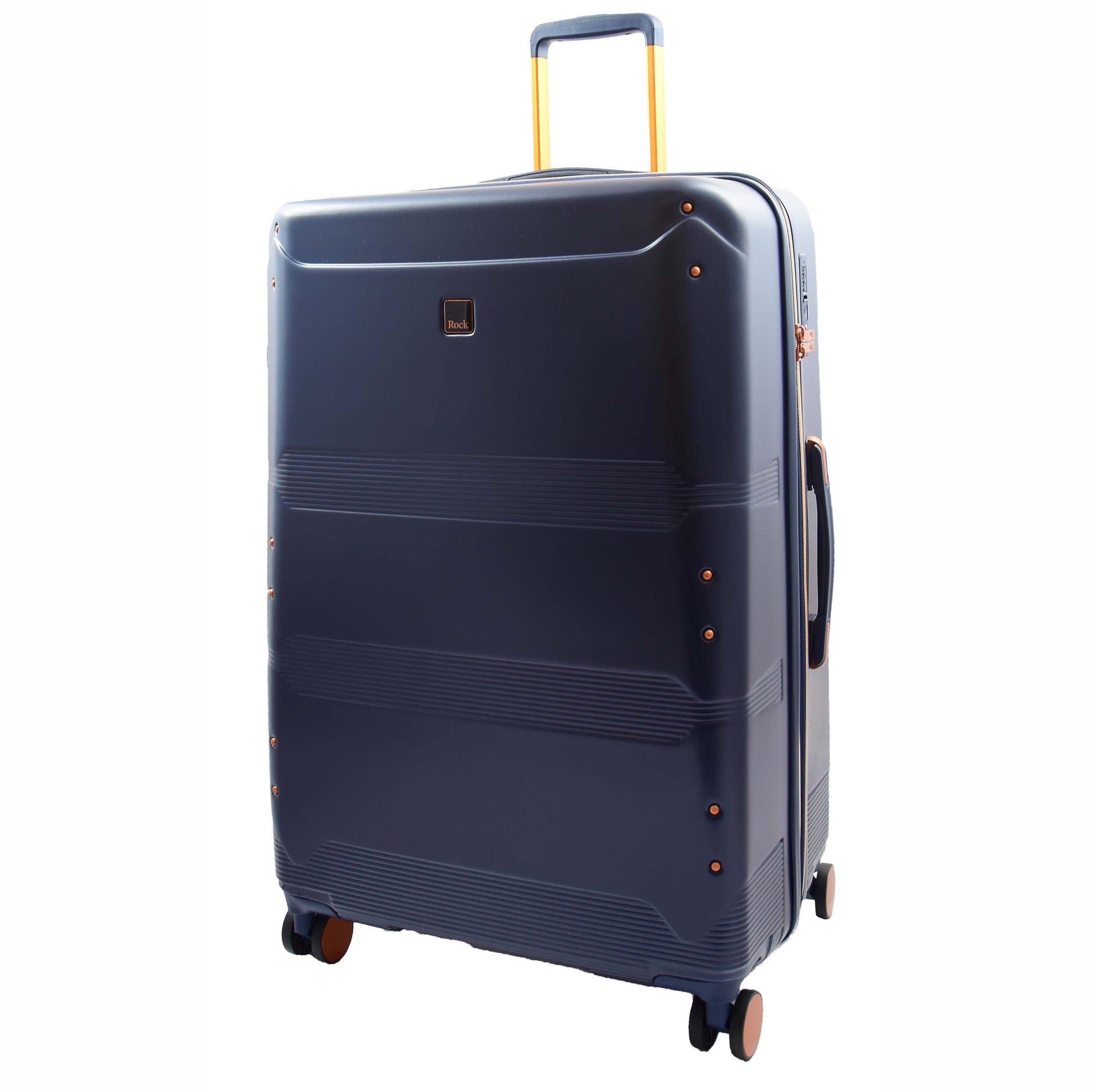 Expandable 8 Wheeled Travel Luggage Florence Navy 2