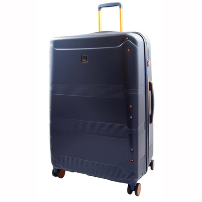 Expandable 8 Wheeled Travel Luggage Florence Navy 2