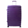8 Wheeled Expandable ABS Luggage Miyazaki Purple 4