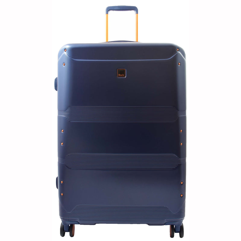Expandable 8 Wheeled Travel Luggage Florence Navy 3