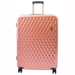 Travel Luggage 8 Wheel 360 Spinner Macau Rose Pink 3
