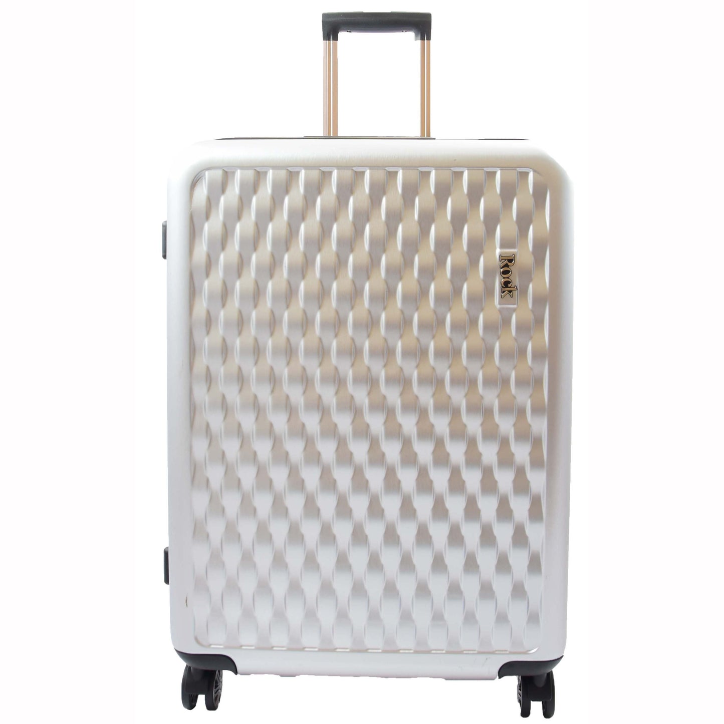 Travel Luggage 8 Wheel 360 Spinner Macau Silver 3