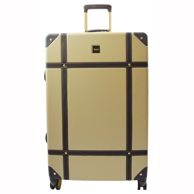 8 Wheel Spinner Travel Luggage’s London Gold 3