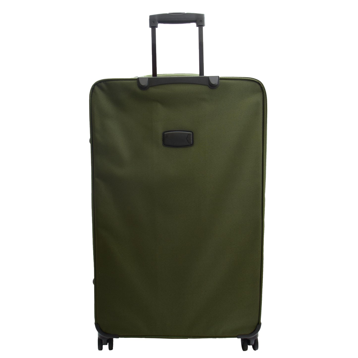 Four Wheel Suitcases Lightweight Soft Expandable Luggage Cosmic Green