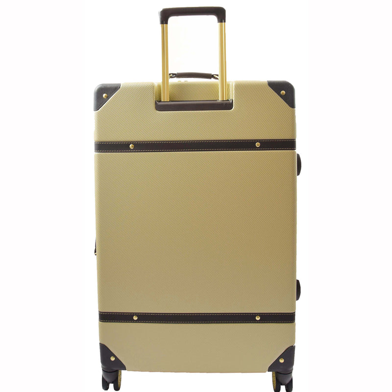 8 Wheel Spinner Travel Luggage’s London Gold 5