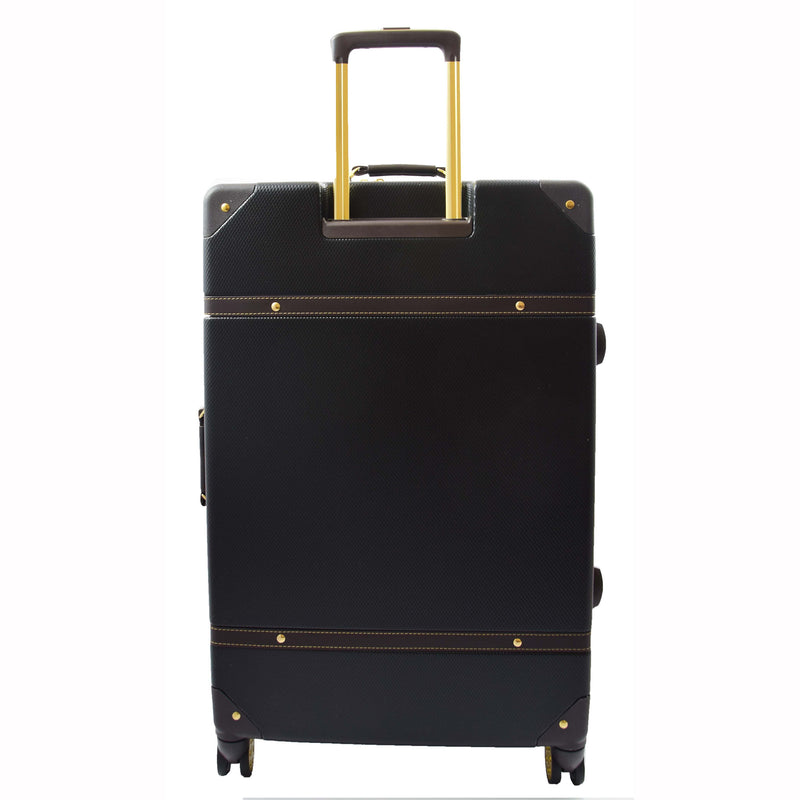 8 Wheel Spinner Travel Luggage’s London Black 5