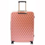 Travel Luggage 8 Wheel 360 Spinner Macau Rose Pink 5