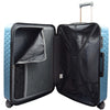 Travel Luggage 8 Wheel 360 Spinner Macau Blue 6