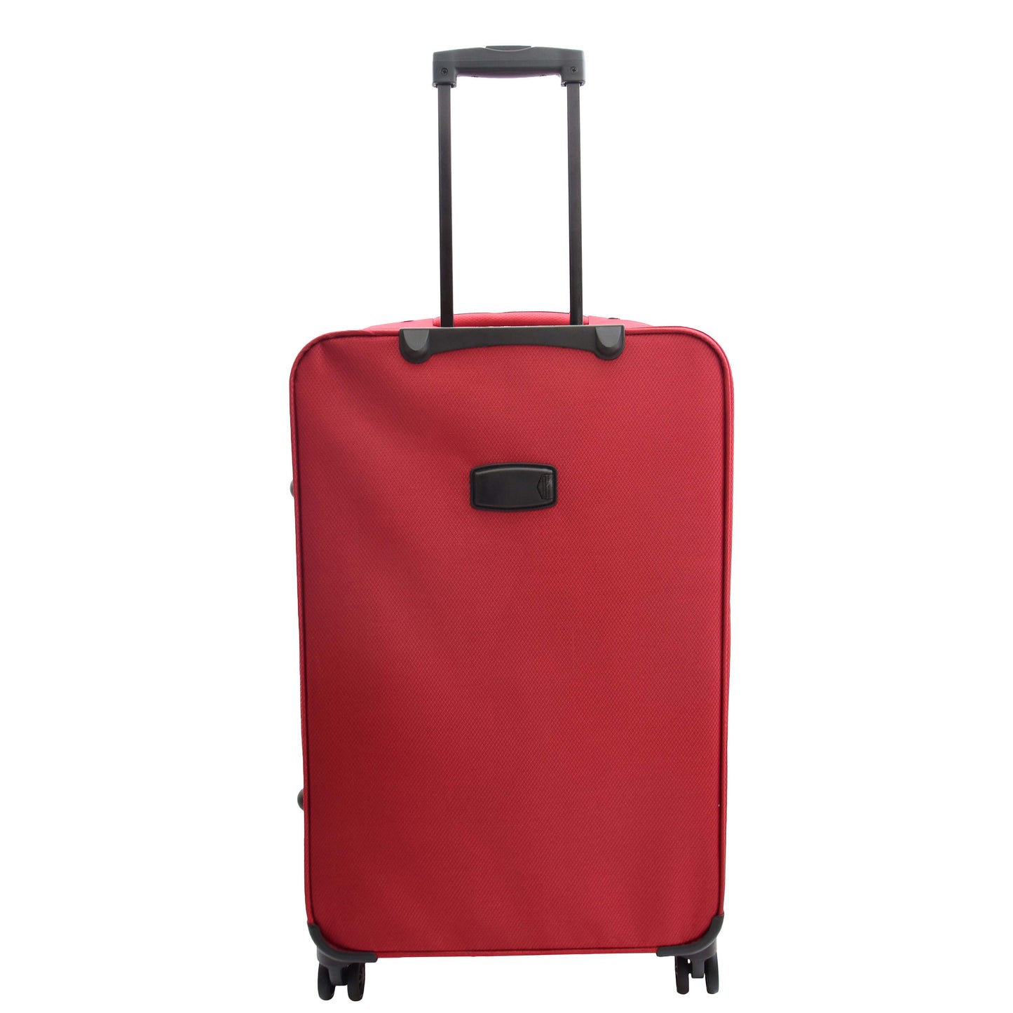 Four Wheel Suitcases Lightweight Soft Expandable Luggage Cosmic Red