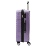 Hard Shell Four Wheel Luggage Digit Lock Cruise Purple