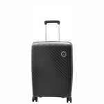 Cabin Size Suitcase Hard Shell Wheeled Luggage TOURER Black 2