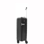 Cabin Size Suitcase Hard Shell Wheeled Luggage TOURER Black 3