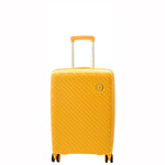 Cabin Size Suitcase Hard Shell Wheeled Luggage TOURER Yellow 2