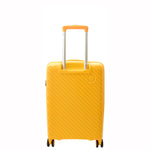 Cabin Size Suitcase Hard Shell Wheeled Luggage TOURER Yellow 4