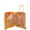 Cabin Size Suitcase Hard Shell Wheeled Luggage TOURER Yellow 5