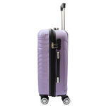 Hard Shell Four Wheel Luggage Digit Lock Cruise Purple