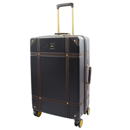 8 Wheel Spinner Travel Luggage’s London Black