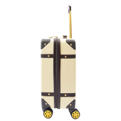 8 Wheel Spinner Travel Luggage’s London Cream