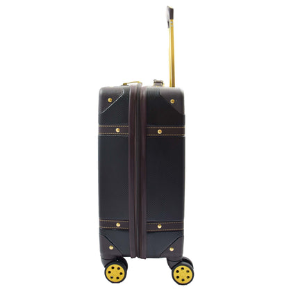 8 Wheel Spinner Travel Luggage’s London Black