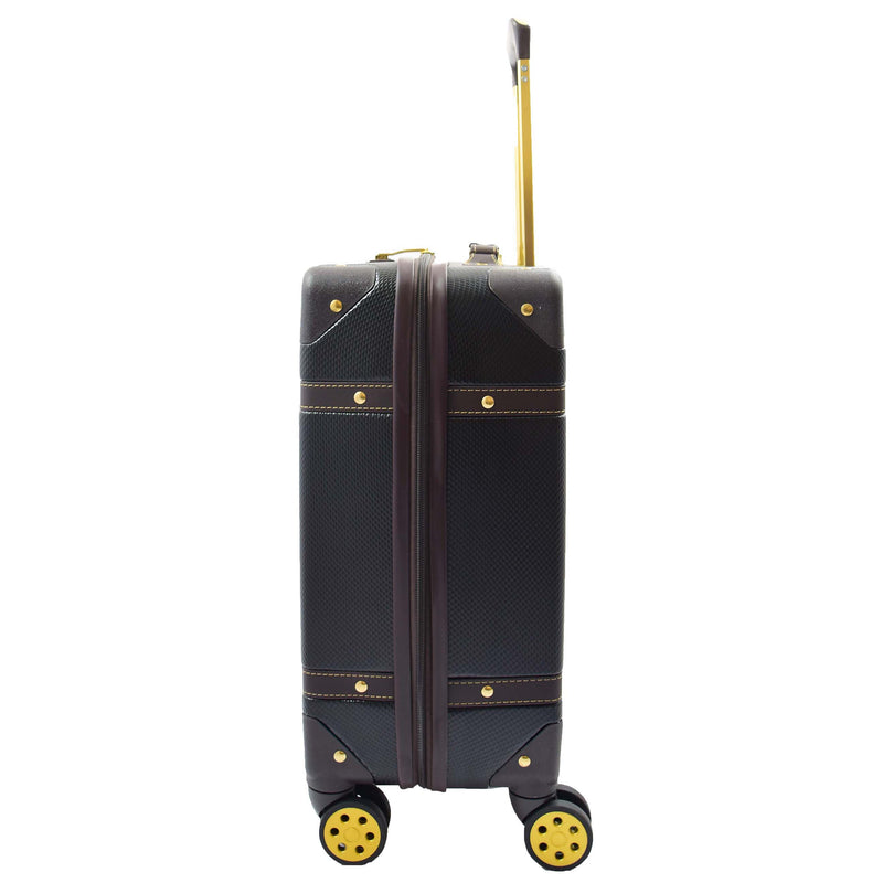 8 Wheel Spinner Travel Luggage’s London Black