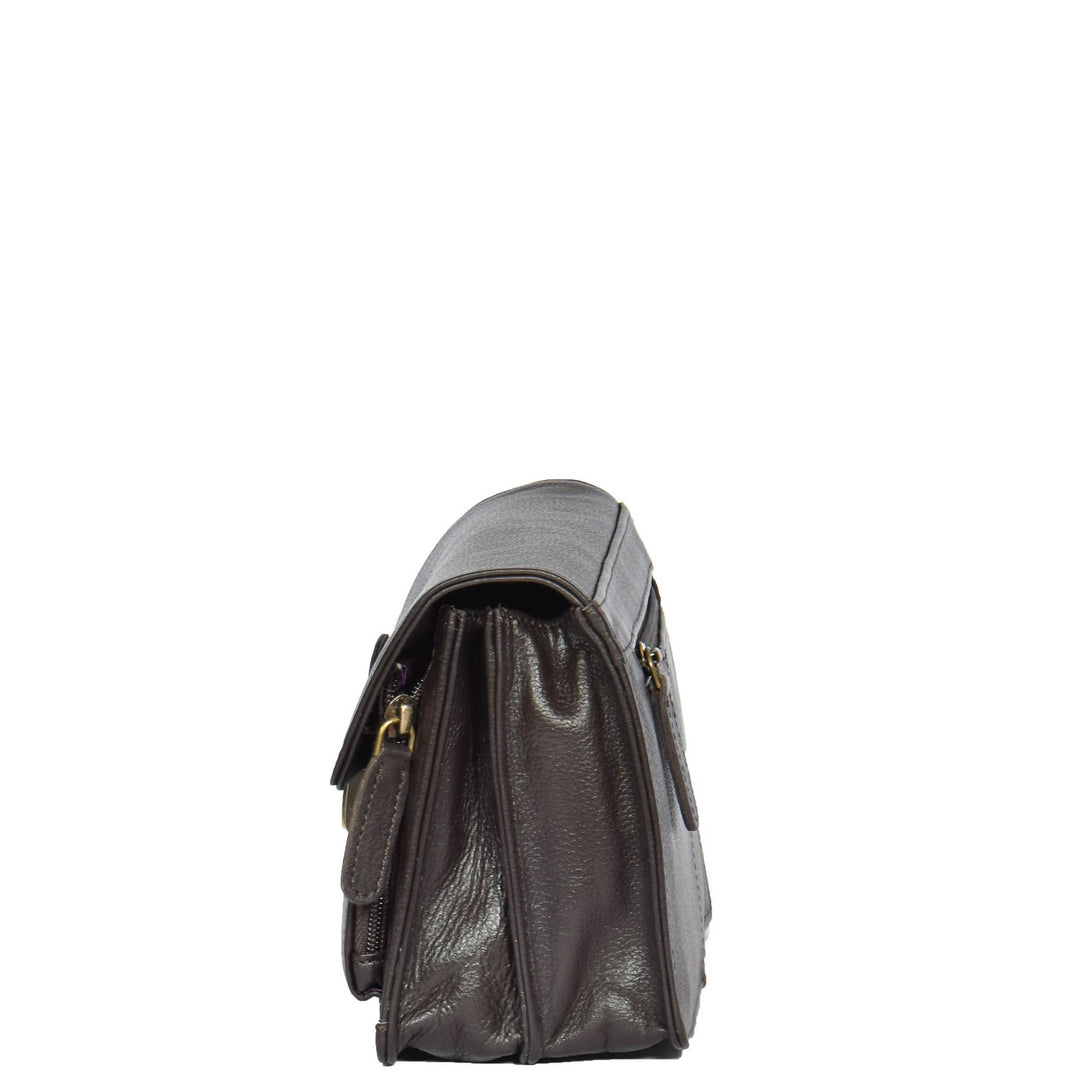 genuine leather wrist bag for mens and womens