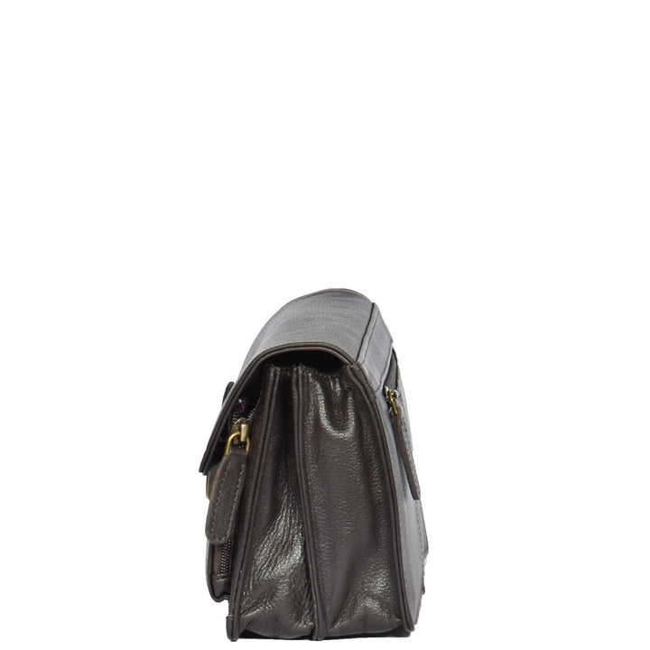 genuine leather wrist bag for mens and womens