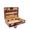 Leather Attache Classic Briefcase Grasmere Cognac 3