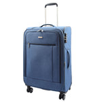 Four Wheel Suitcase Luggage TSA Lock HOL104 Blue